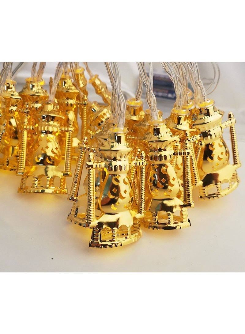1.65M 10LED Ramadan Eid String Light for Eid Festival Christmas Bedroom Garden Decorations (Not Include Battery) - Image 4